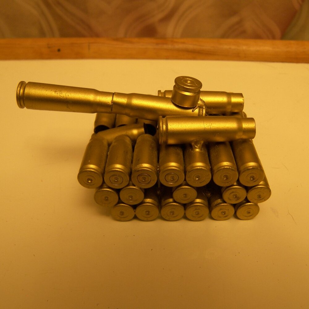 Tank of Bullet Casings